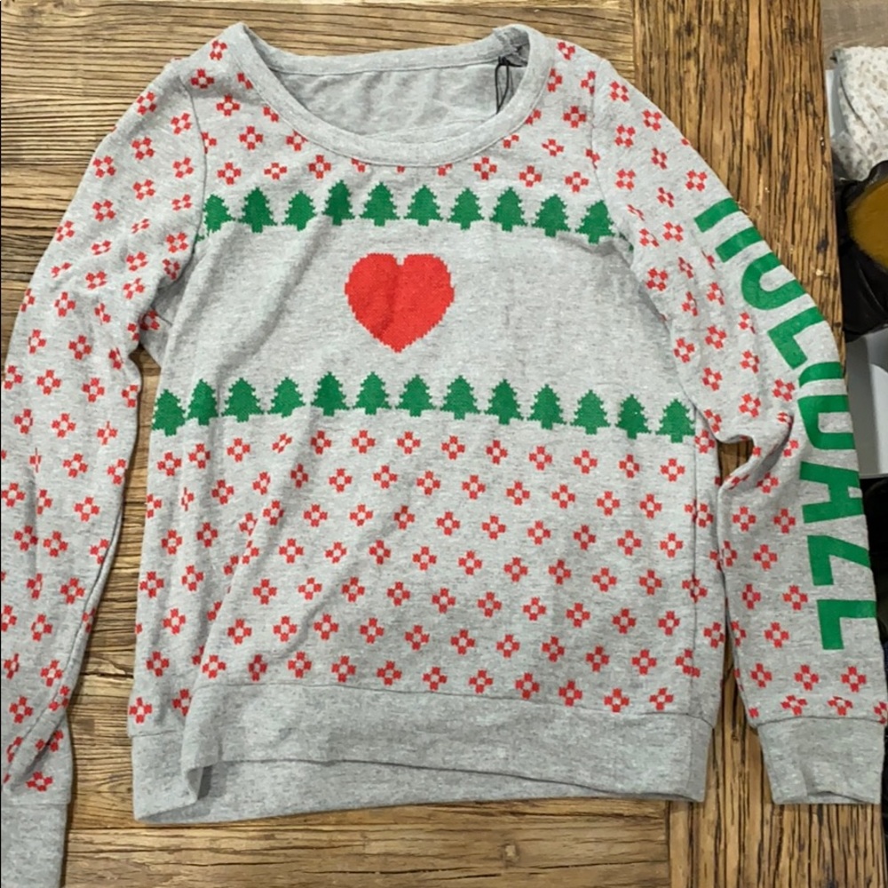 Chaser brand Christmas sweater